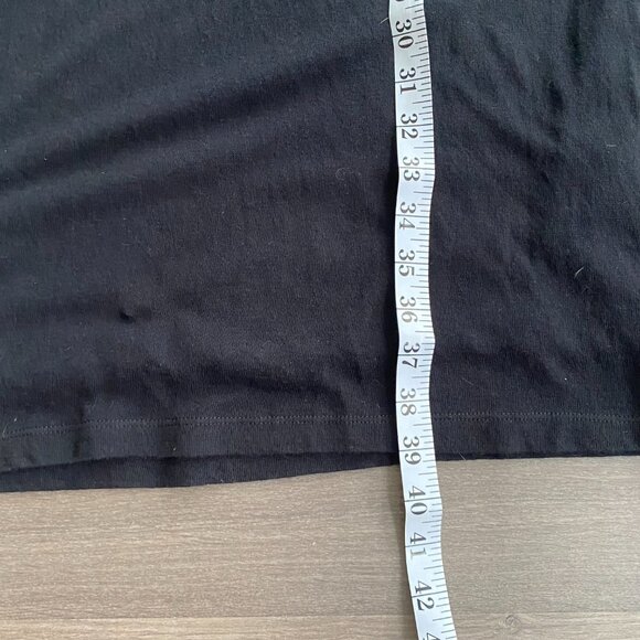 NWT Laura Petites Wool V-Neck Midi Dress with Long Sleeves & Waist Ruffle - Picture 5 of 11